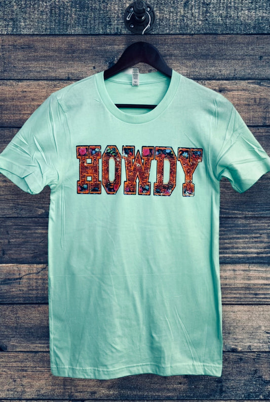 Turquoise HOWDY