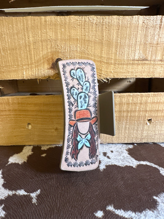 Cow girl claw clip