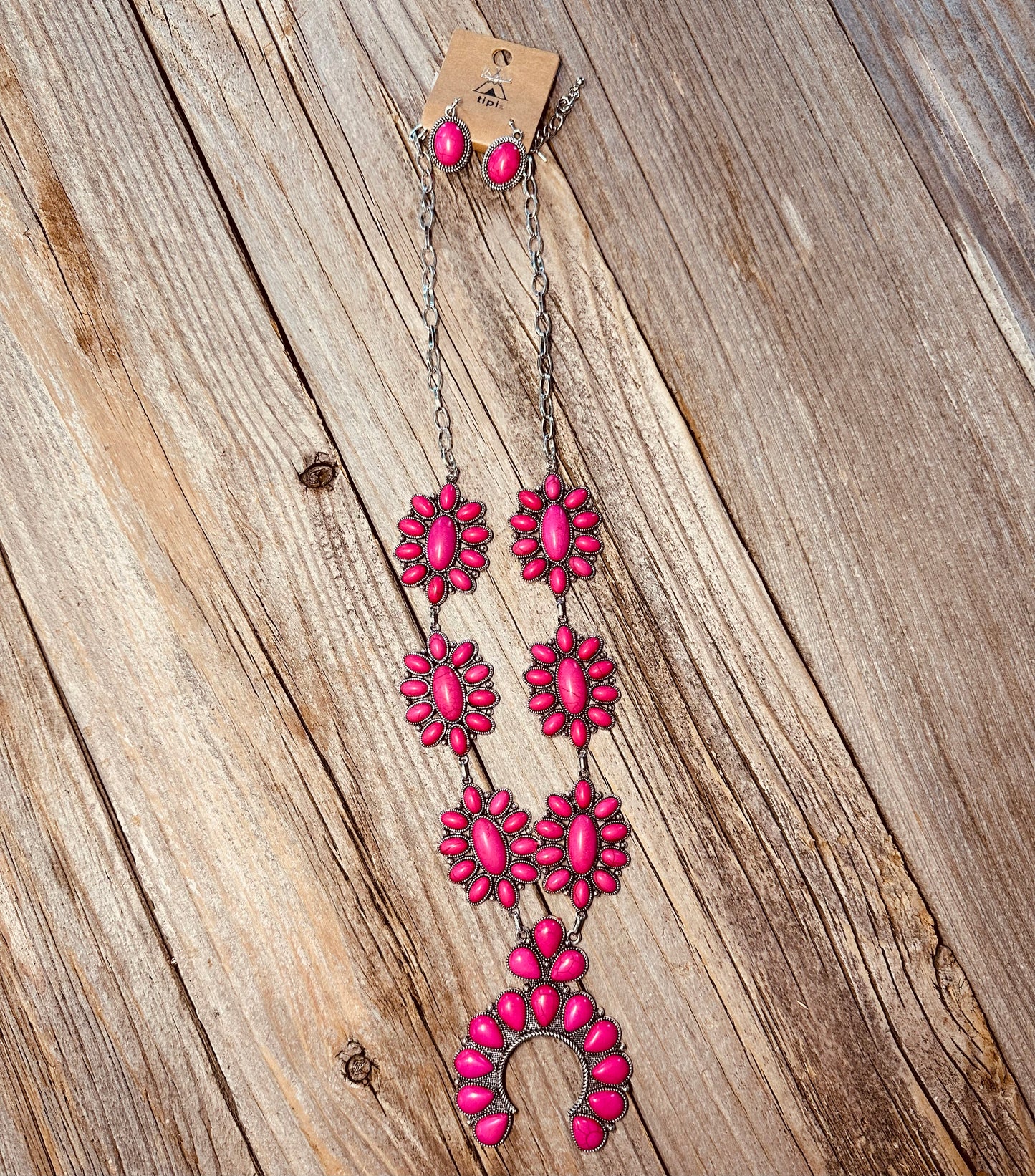 Concho necklaces